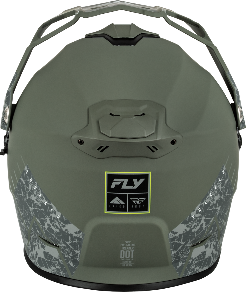 Fly Trekker Granite Helmet Matte Sage/Grey Md