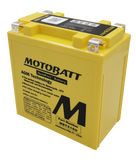 Motobatt Battery Mbtx16u Sealed Factory Activated 491-1012