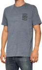 Crop Ss Tee Heather Grey Lg