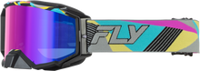 Load image into Gallery viewer, Zone Elite Retro Goggle Neon W/ Magenta Mirror/Blue Lens