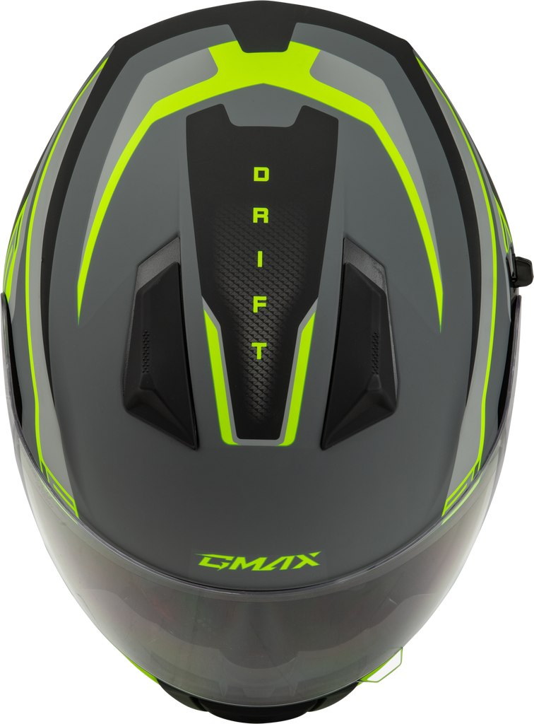 Ff 18 Drift Helmet Matte Grey/Hi Viz Xs