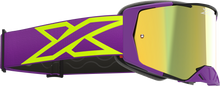 Load image into Gallery viewer, Lucid Caliber Goggle Purple Gold Mirror Lens
