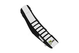 DCOR Seat Cover Black/White W/Ribs 862-50128