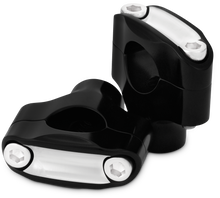 Load image into Gallery viewer, Reaper 1 1/2" Risers 1" Bar Set   Black Machined