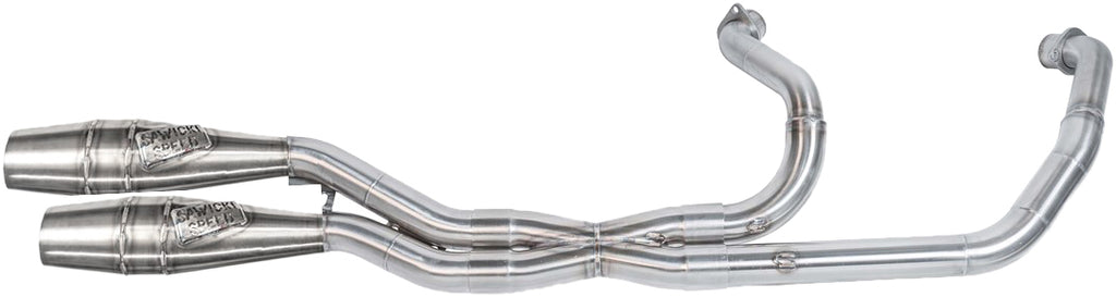 Indian X Pipe Full Lgth Cannon Brushed Ss Chief