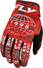 Load image into Gallery viewer, Youth Kinetic Blur Gloves Red/Maroon Ym