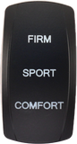Dash Switch Rocker Face Firm/Sport/Comfot