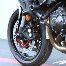 Load image into Gallery viewer, Front Axle Sliders Black