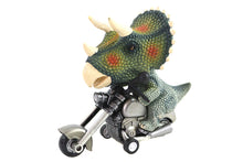 Load image into Gallery viewer, Big Head Triceratops Dinosaur Rider Toy
