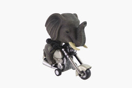Big Head Elephant Animal Rider Toy