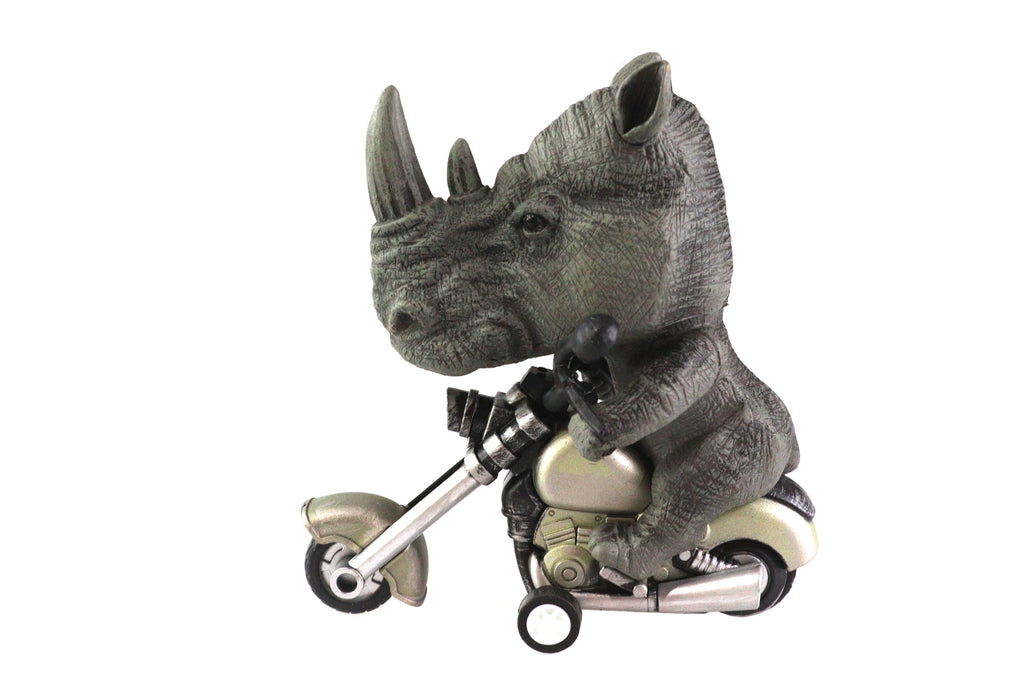 Big Head Rhino Animal Rider Toy