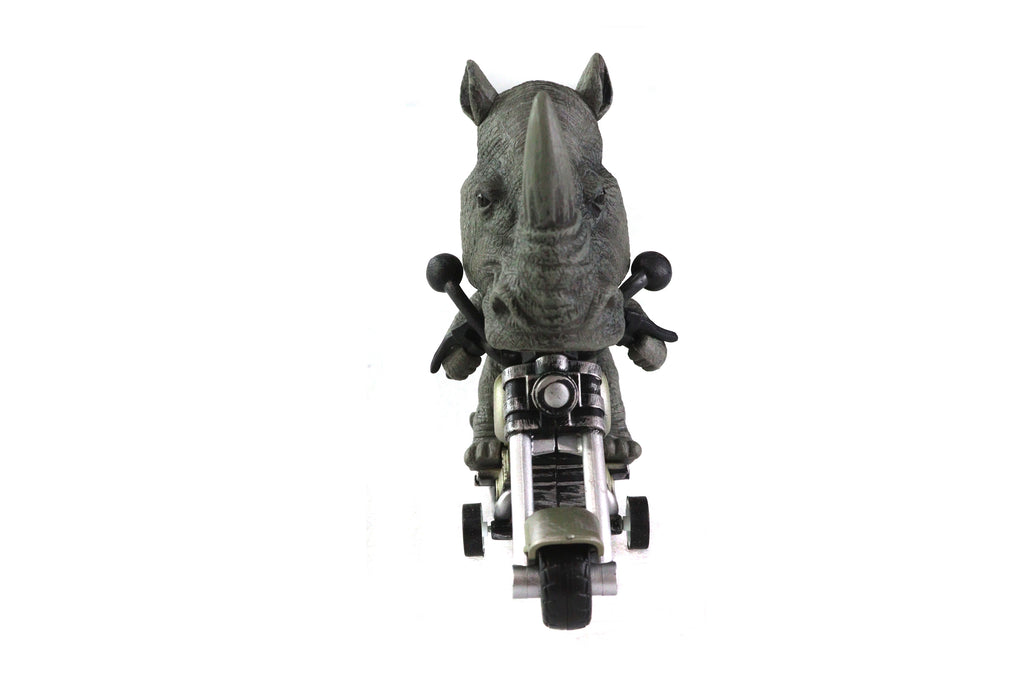 Big Head Rhino Animal Rider Toy