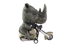 Load image into Gallery viewer, Big Head Rhino Animal Rider Toy