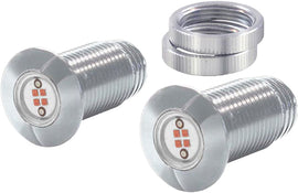 BAGGERNATION Lightning Boltz Red LED chrome illumination with a sleek, reflective design for motorcycle lighting accents