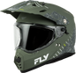 Fly Trekker Granite Helmet Matte Sage/Grey Md