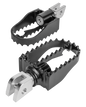 Mx Style Foot Pegs Tri Pr Black