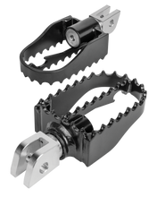 Load image into Gallery viewer, Mx Style M8 Rider Footpegs Black