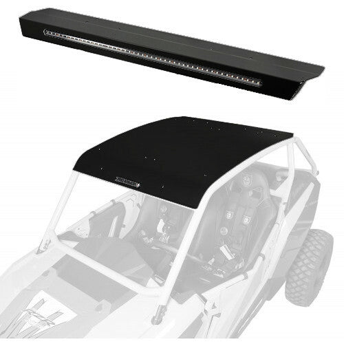 Asylum Roof W/ Light Bar Black