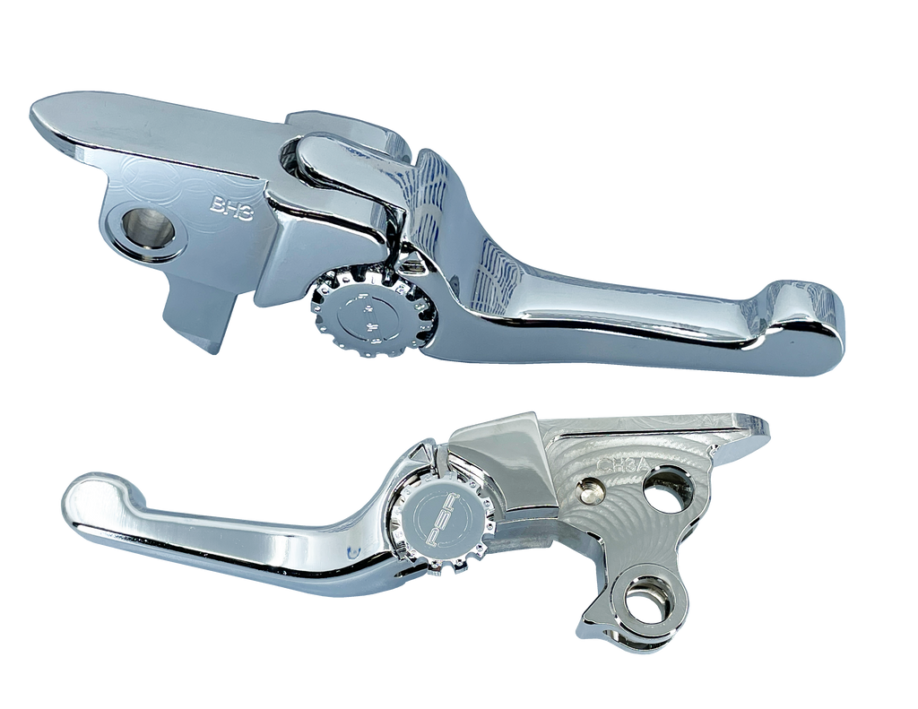 Anthem Shorty Lever Set Chrome Flt 21 24 Cable Clutch