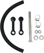 Load image into Gallery viewer, Billet Tank Lift Kit 2" `99 17 Softail Powder Coat Blk