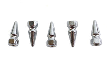 Load image into Gallery viewer, Chrome Pike Nut Fine 10-32 Thread