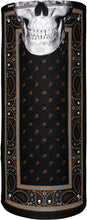 Load image into Gallery viewer, Sportflex Motley Tube Black/Orange Classic Bandana