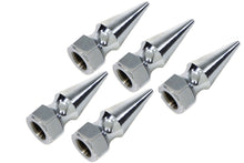 Load image into Gallery viewer, Chrome Pike Nut Fine 1/4 inch-28 Thread