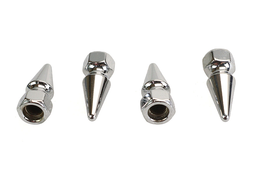 Chrome Pike Nut Fine 5/16 inch-24 Thread