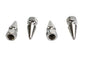Chrome Pike Nut Fine 5/16 inch-24 Thread