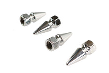 Load image into Gallery viewer, Chrome Pike Nut Fine 5/16 inch-24 Thread