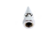 Load image into Gallery viewer, Chrome Pike Nut Fine 1/2 inch-20 Thread