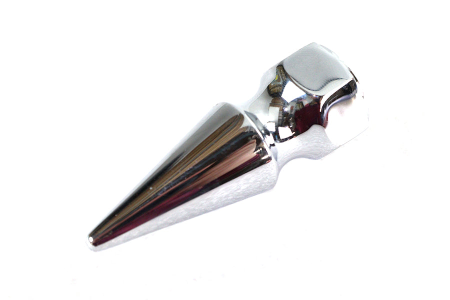 Chrome Pike Nut Fine 1/2 inch-20 Thread