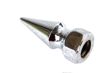 Load image into Gallery viewer, Chrome Pike Nut Fine 1/2 inch-20 Thread