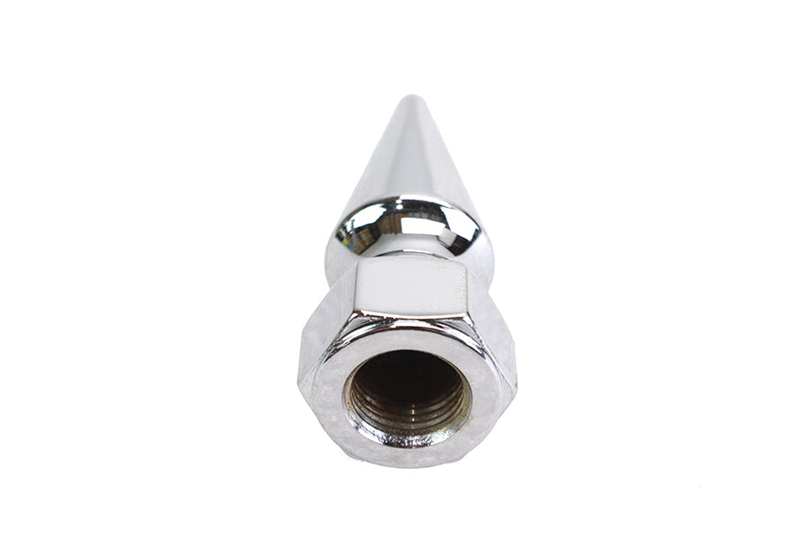 Chrome Pike Nut Fine 5/8 inch-18 Thread