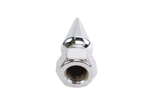 Load image into Gallery viewer, Chrome Pike Nut Fine 5/8 inch-18 Thread