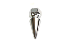 Load image into Gallery viewer, Chrome Pike Nut Fine 5/8 inch-18 Thread