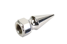 Load image into Gallery viewer, Chrome Pike Nut Fine 5/8 inch-18 Thread