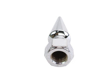 Load image into Gallery viewer, Chrome Pike Nut Fine 5/8 inch-18 Thread