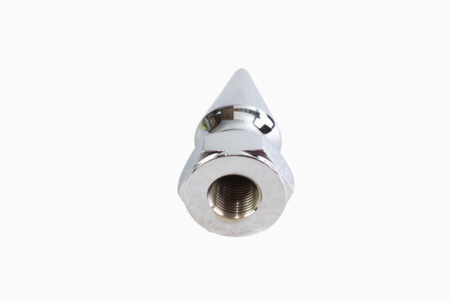 Chrome Pike Nut Fine 5/8 inch-18 Thread
