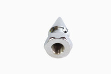 Load image into Gallery viewer, Chrome Pike Nut Fine 5/8 inch-18 Thread