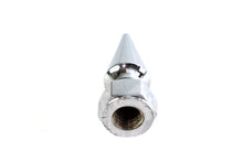 Load image into Gallery viewer, Chrome Pike Nut 1/2 inch-13 Coarse Thread