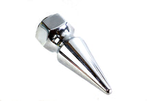 Load image into Gallery viewer, Chrome Pike Nut 1/2 inch-13 Coarse Thread