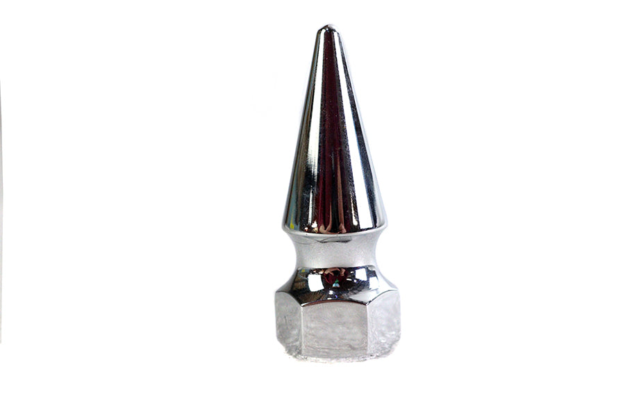 Chrome Pike Nut 1/2 inch-13 Coarse Thread