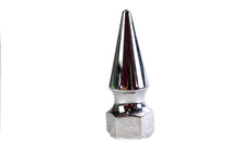 Load image into Gallery viewer, Chrome Pike Nut 1/2 inch-13 Coarse Thread