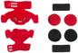 K300 Knee Brace Pad Set Red (Left)