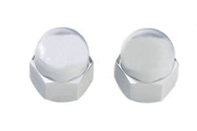 Load image into Gallery viewer, Chrome Acorn Nut Fine 5/16 inch-24 Thread