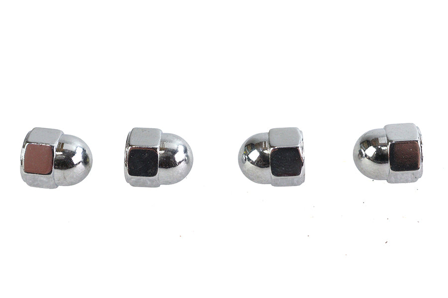 Chrome Acorn Nut Fine 5/16 inch-24 Thread