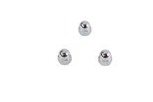 Load image into Gallery viewer, Chrome Acorn Nut Fine 3/8 inch-24 Thread