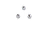 Chrome Acorn Nut Fine 3/8 inch-24 Thread