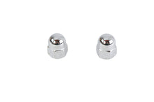 Load image into Gallery viewer, Chrome Acorn Nut Set Fine 7/16 inch-20 Thread